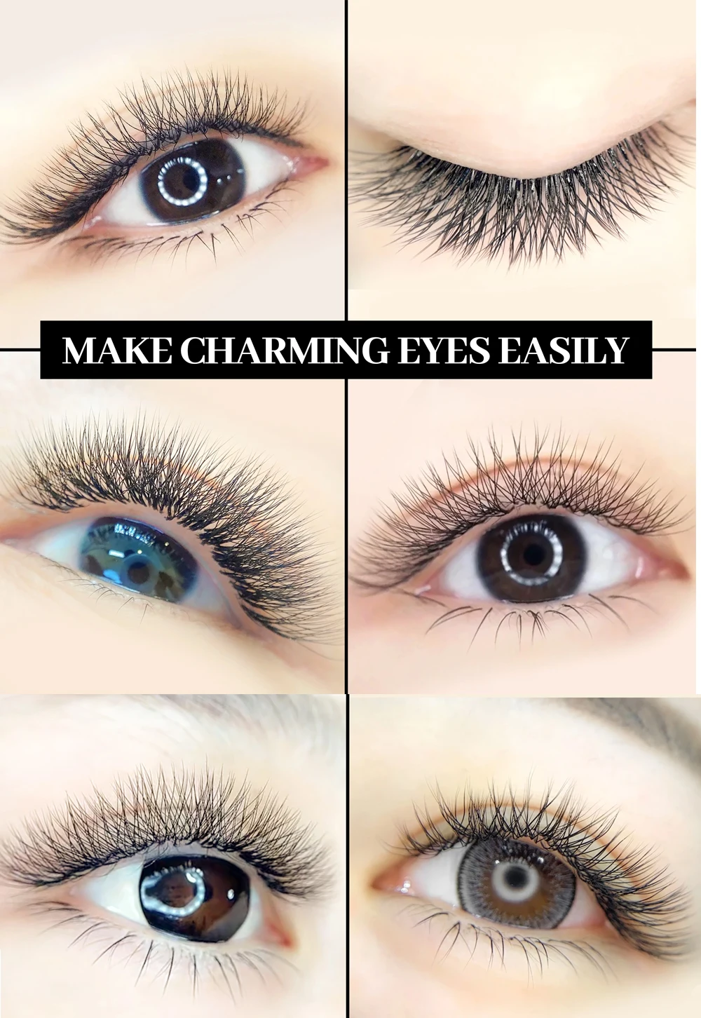 Color: Rose Red, Curl: D, Thickness: 0.07mm, Length: 11mm, Ships From: CHINA - Goddess 3D/4D/5D/6D/7D/8D W Shape lashes 4D Premade Fan Lash Extensions 0.07 C/D Curl Natural Soft High Quality Idividual Lashes
