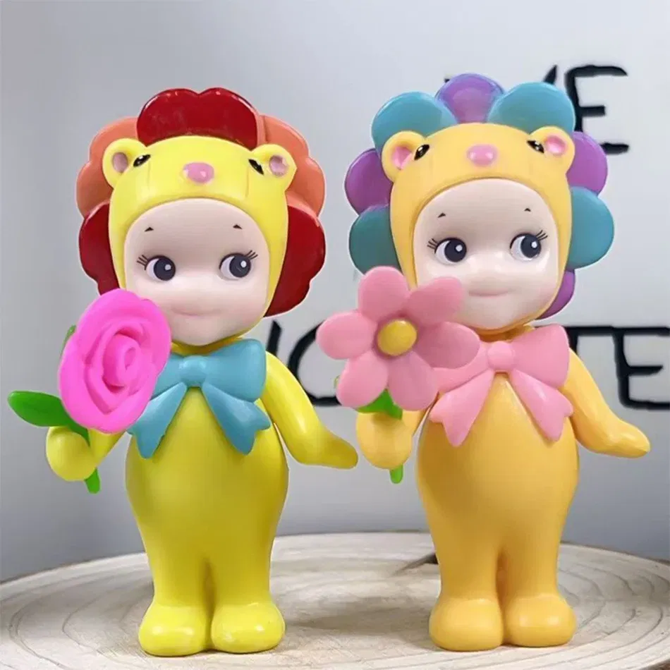 Color: Yellow - Sunshine Angel Party Angel Kids Christmas Birthday Gift Flower Gift Series Tide Doll Car Decoration Cute Blind Box