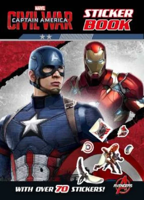 Captain America 3 Sticker Act