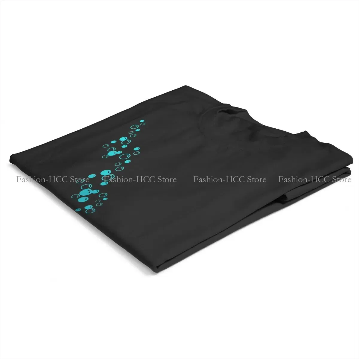 Color: black, Size: XXL - Blue Diver Hipster Polyester TShirts Dive Scuba Diving Female Harajuku Streetwear T Shirt O Neck