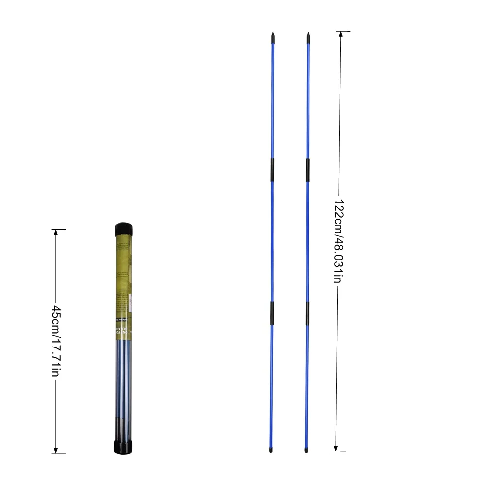 Color: Orange - 6 Colors Golf Alignment Sticks Collapsible Golf Practice Rods Putter Green Trainer Tools Golf Swing Training Tool