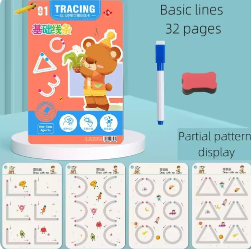 Magical Tracing Workbook Montessori