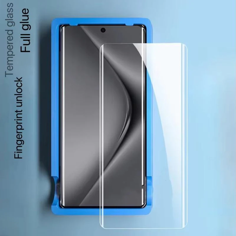 Color: Lucent, Bundle: bundle 18, Material: High Definition - Full Glue Protective Film For VIVO X200 X100 Pro Screen Protector vivo X200Pro x100 Ultra Full Screen Cover 9H HD Tempered Glass