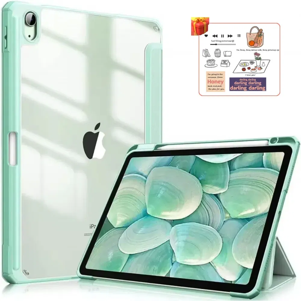 Color: black, Size: fifteen - For ipad 10th generation case iPad Air 11 inch M2 Air 6 Air 5 4th 10.9 Pro 11 M4 Air13 M2 mini 7 6 10.2 7 8 9th Pro 11 12.9 case