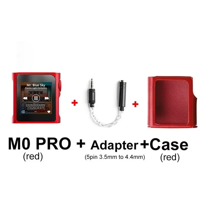 Color: GRAY, Ships From: CHINA - New! M0 Pro Hi-Res Audio HIFI Bluetooth Portable Music MP3 Player DAP USB DAC Dual ES9219C LDAC aptX PCM384 DSD128