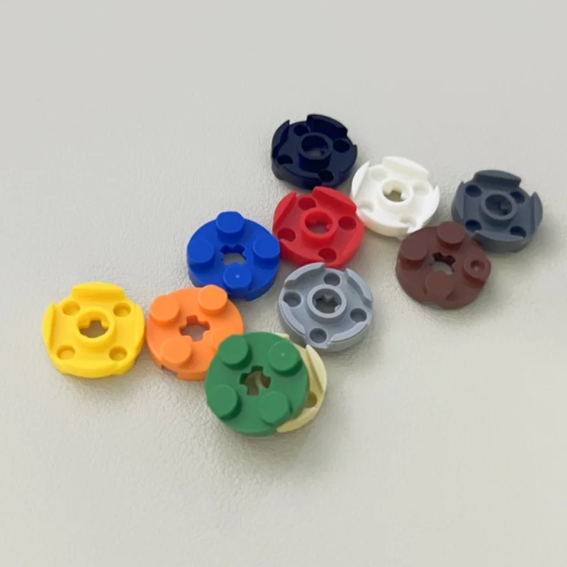 Color: black, Size: S - Lot 4032 Plate Round 2 x 2 with Axle Hole Bricks Toys For Technical Buildings? Blocks Compatible Assembles Particles Kids DIY MOC