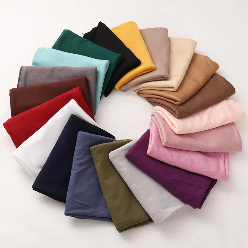 Color: red brown, Ships From: CHINA - New Jersey Womens Muslim Ramadan Fashion Modal Cotton Jersey Hijab Womens High Quality Solid Color Soft Hijab Long African Scarf