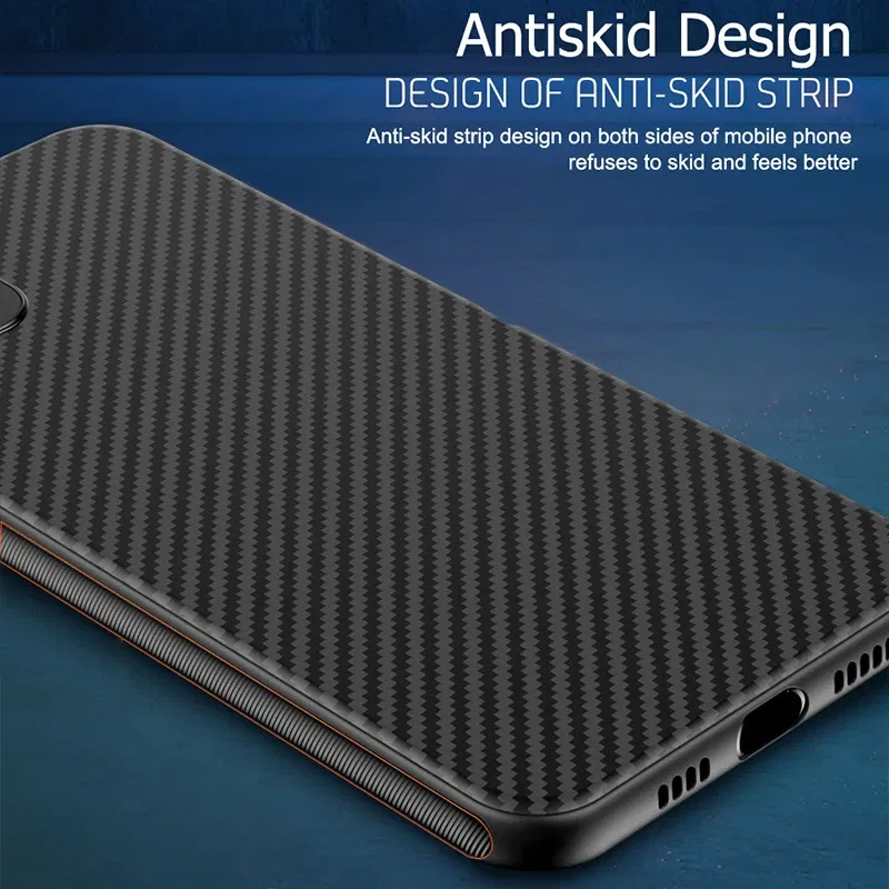 Color: black, Material: Artificial Leather - Luxury Carbon Fiber Silicone Case for iPhone 13 11 12 14 15 16Pro Max XSMAX XR XS  X SE 5 6 6S 7 8 14Plus  Protective Soft Cover
