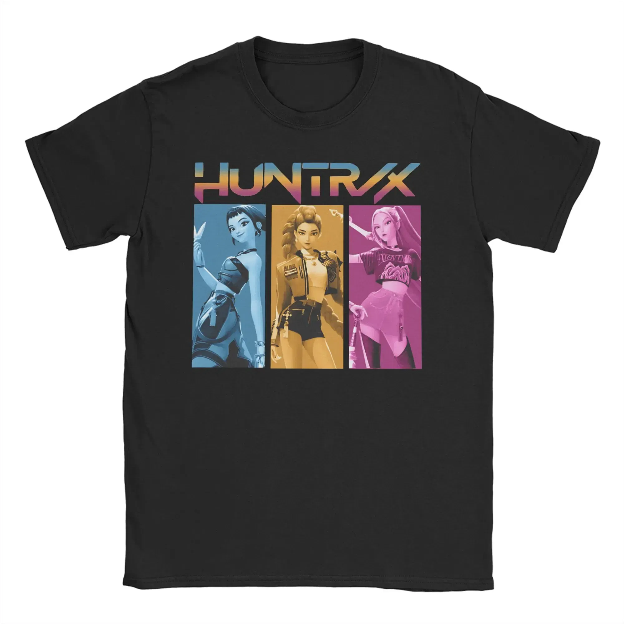 Color: green, Size: M - Derpy Tiger Cat T Shirt Men Women's Cotton Unique T-Shirt Round Collar Huntrix Kpop Demon Hunters Tees Short Sleeve 4XL 5XL 6XL