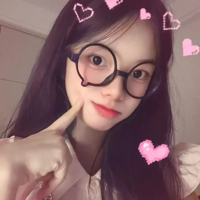 Frame Color: MULTI - Japanese Anime Y2K Teardrop Cosplay Small Square Glasses Women's Retro Harajuku Glasses Clear Blue Light Blocking Eyewears
