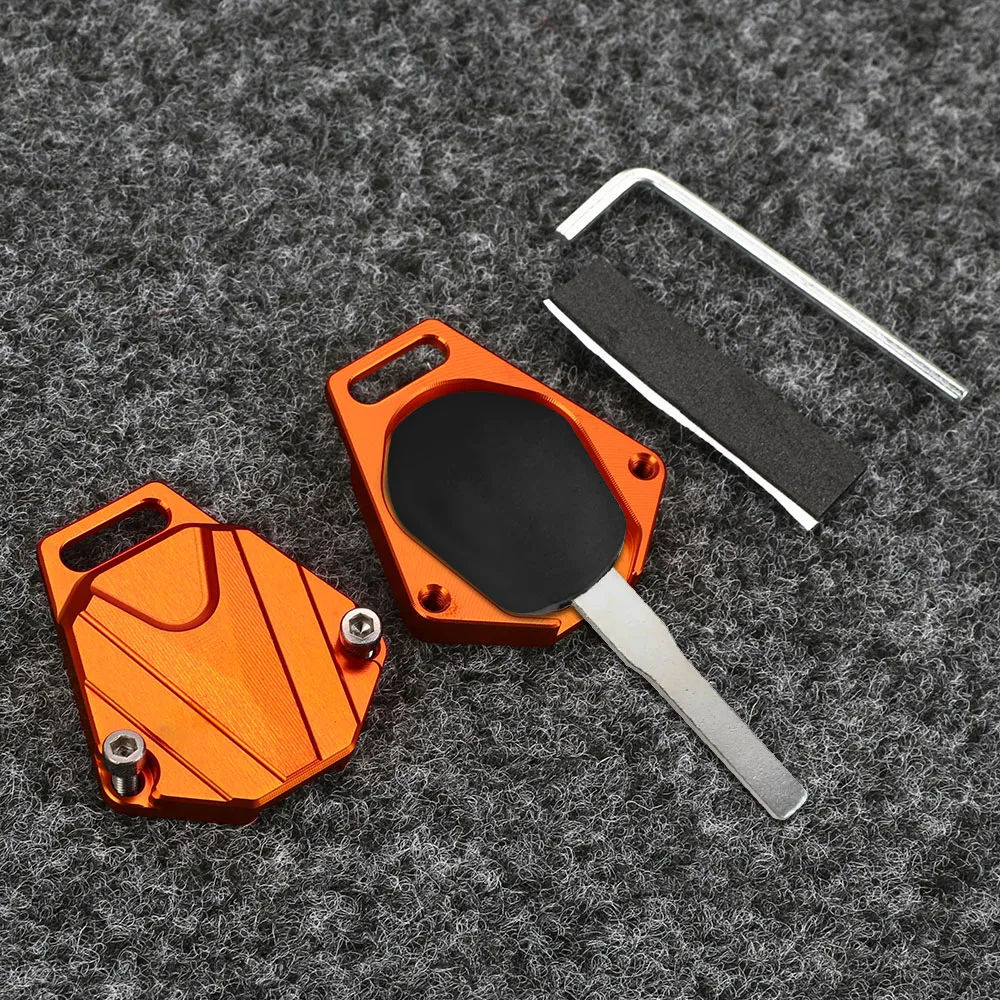 Color: black - CNC Key Cover Cap Keys Case Shell FOR K-T-M Duke 125 200 250 390 690 990 DUKE390 DUKE250 DUKE200 DUKE690 DUKE990 RC 125 200 390