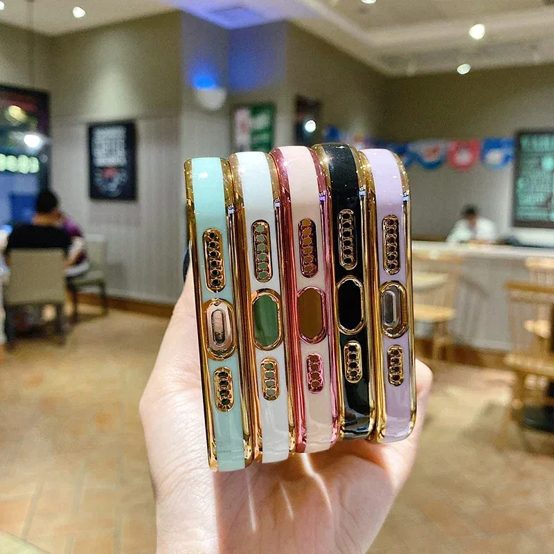 Color: Beige, Compatible-Phone Models: For iPhone 15, Ships From: CN - Electroplating Side Love Heart Phone Case For IPhone 16 15 14 13 12 11 Pro Max XR 8 Plus SE2/SE3 Shockproof Back Cover
