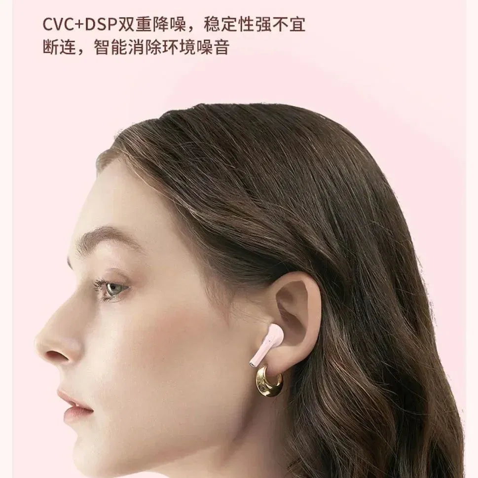 Color: PURPLE - Original XIAOMI Air A2 Pro Earphone TWS 9D HIFI Headset Bluetooth Music Earbuds For IPhone IOS Android Wireless Pods Headphone