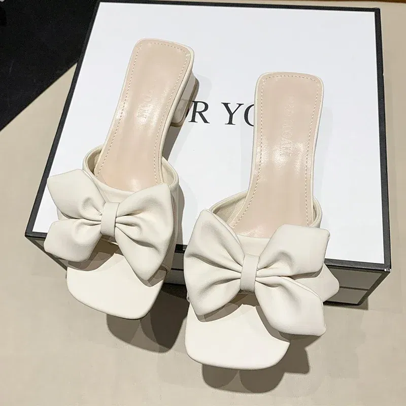 Color: Grape, Shoe Size: 37 - Large Size Women's Shoes 35-42 Summer Outer Wear Flat Slippers Wide Sandals Slippers Rhinestone Fashion Home Slippers