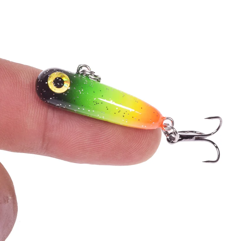 Color: green, Size: 40mm - New 1Pcs Sinking Pencil Fishing Lure 3cm 2.8g Saltwater Minnow Heavy Stick Wobbler Artificial Hard Bait Bass Trout Pesca Tackle