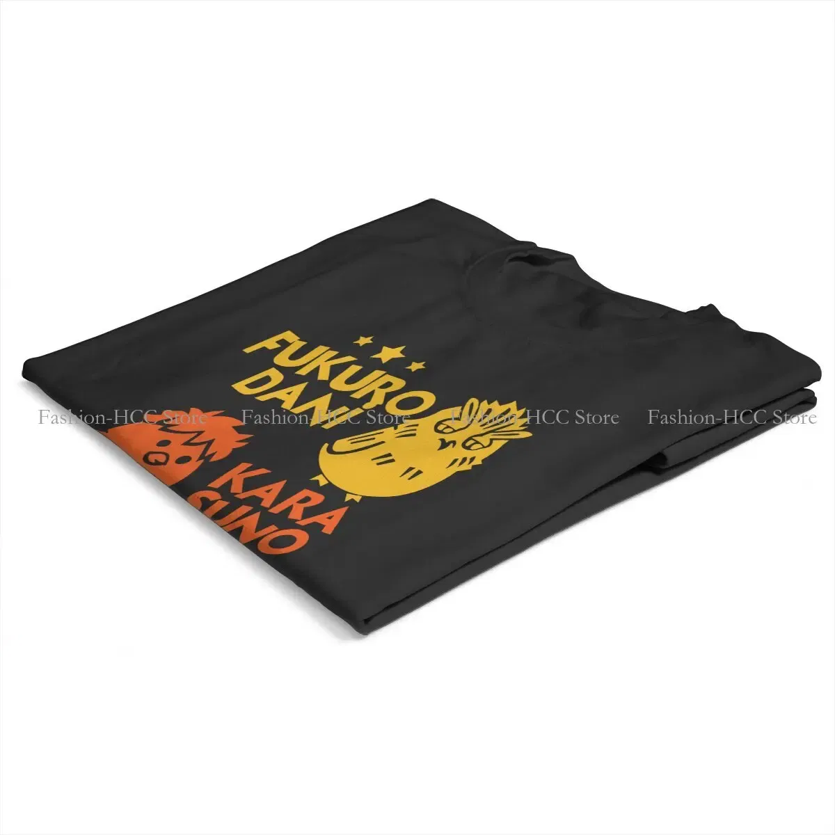 Color: WHITE, Size: S - Best Team O Neck Polyester TShirt Haikyuu Cartoon Anime Classic T Shirt Women Tops