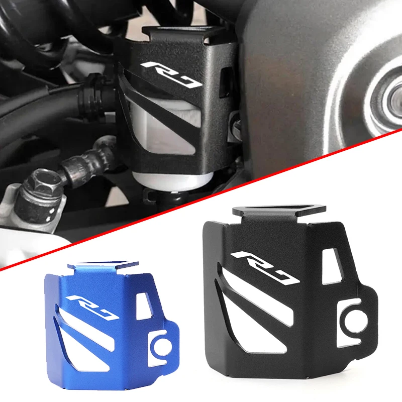 Color: multi - YZF-R7 Rear Brake Fluid Reservoir Guards For YAMAHA YZF R7 YZFR7 2021 - 2024 2023 Motorcycle Brake Cylinder Pump Cover Protector