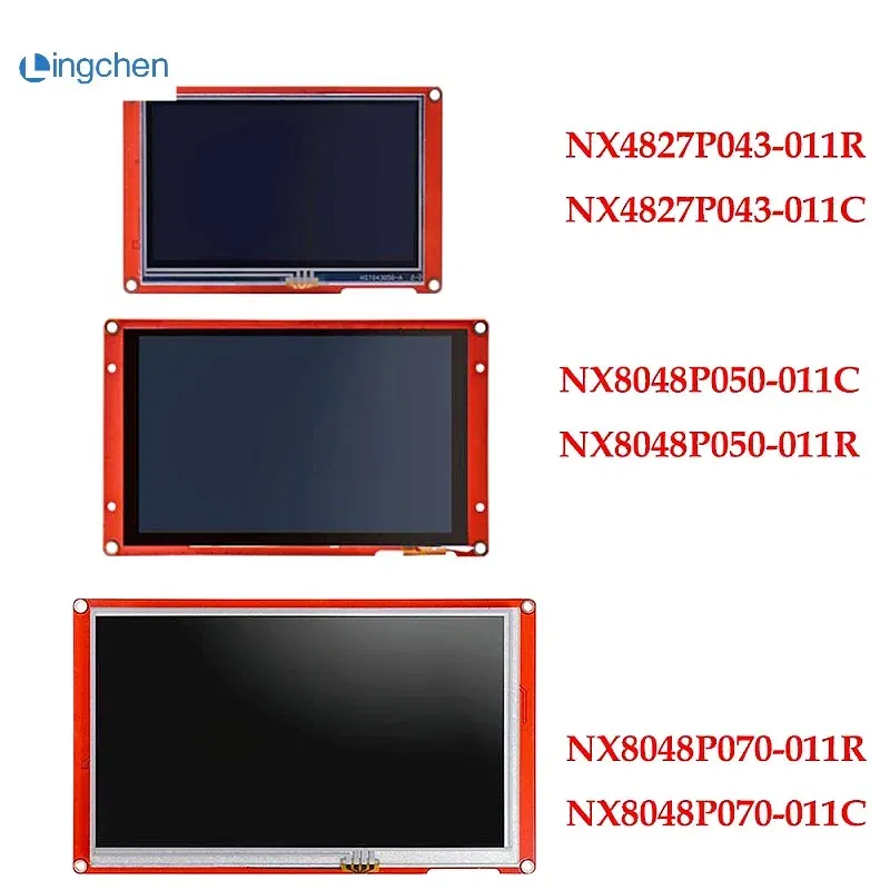 Color: Yellow Blue - NEXTION 4.3/5.0/7.0'' Intelligent LCD Touch Display Module NX8048P070-011C/R Multifunction HMI Resistive/Capacitive
