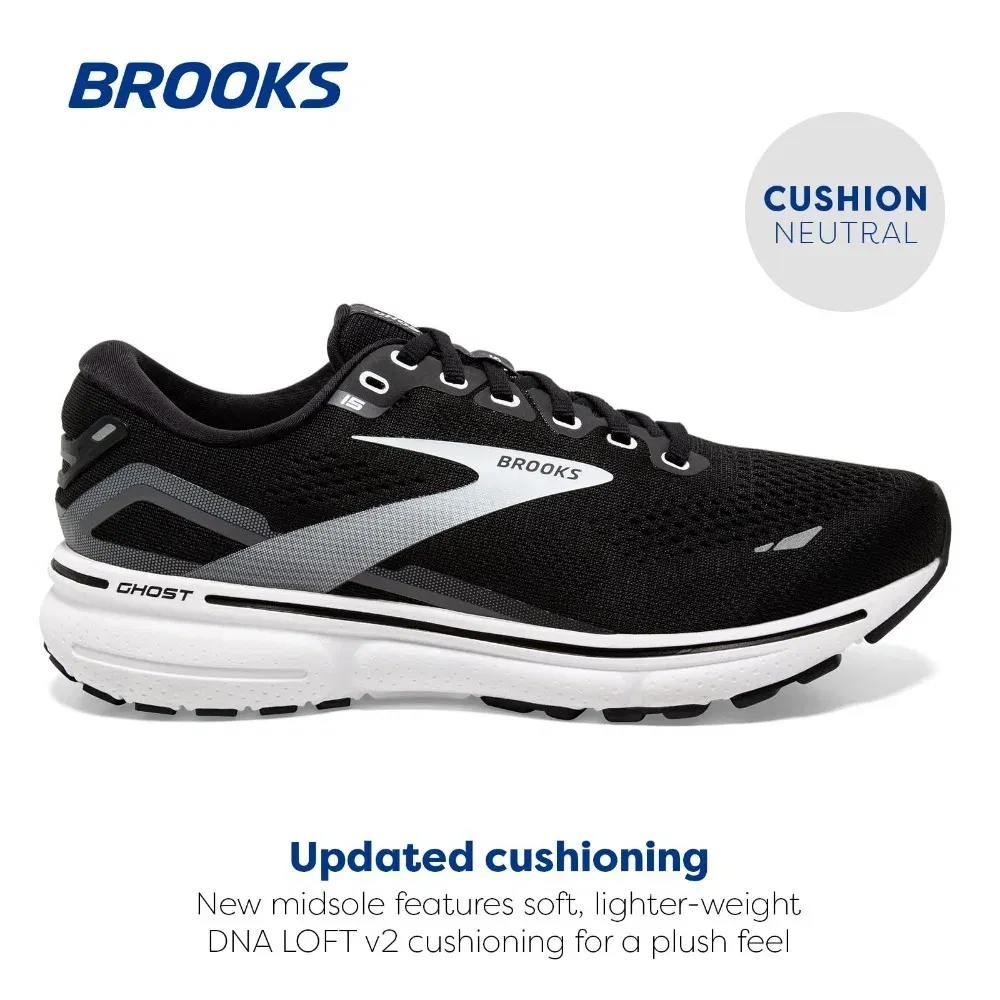 Color: Gold, Shoe Size: 40 - Brooks Ghost 15 Neutral Running & Walking Shoe Men?™s & Women?™s Casual Sneakers Original