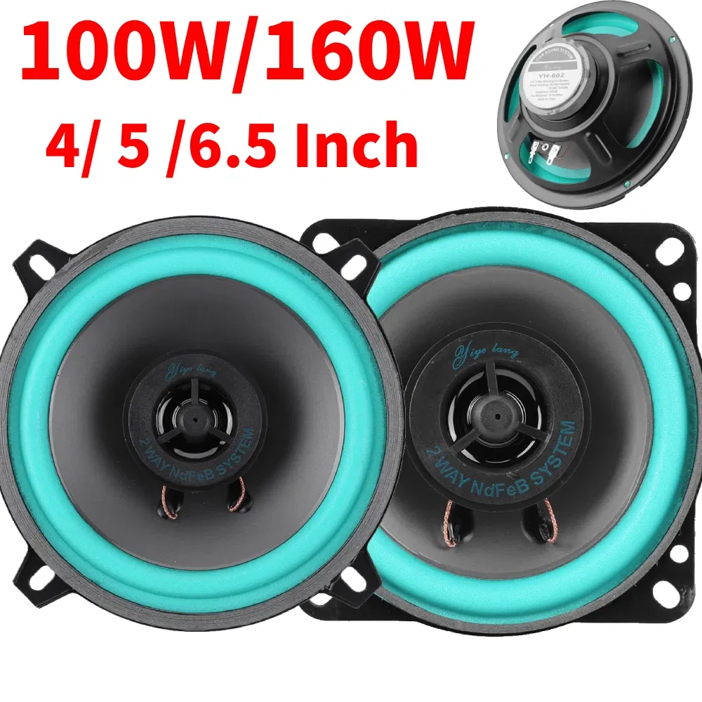 Size: 7" - Car Speakers 4/ 5 /6.5 Inch HiFi Coaxial Automotive Subwoofer Car Audio Music Stereo Speakers Audio Amplifier for Car Auto Horn