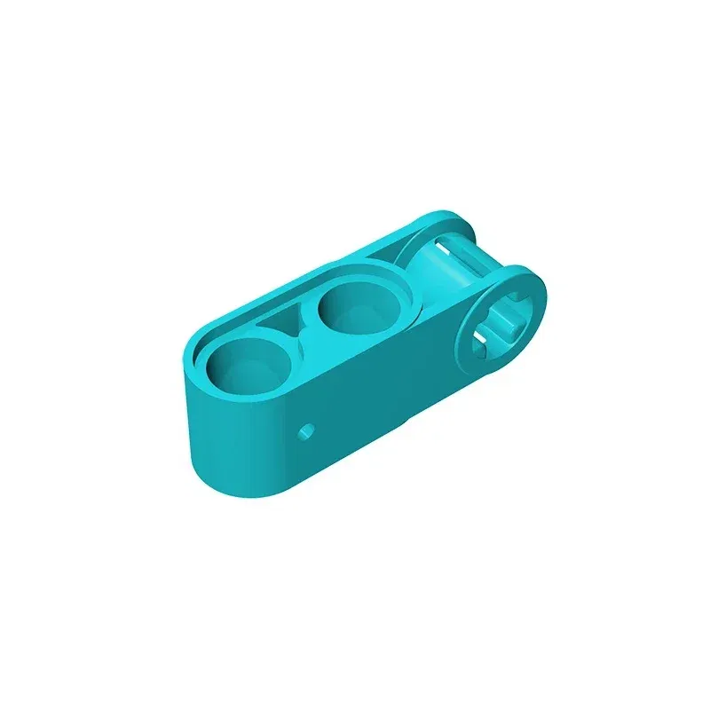 Color: Multicolor - Gobricks GDS-936 Technical, Axle and Pin Connector Perpendicular 3L with 2 Pin Holes compatible with lego 42003 Educational