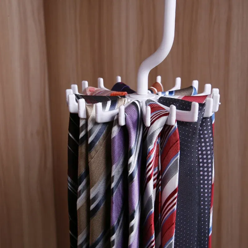 Color: black - Plastic Tie Rack For 20 pcs Display frame for Necktie