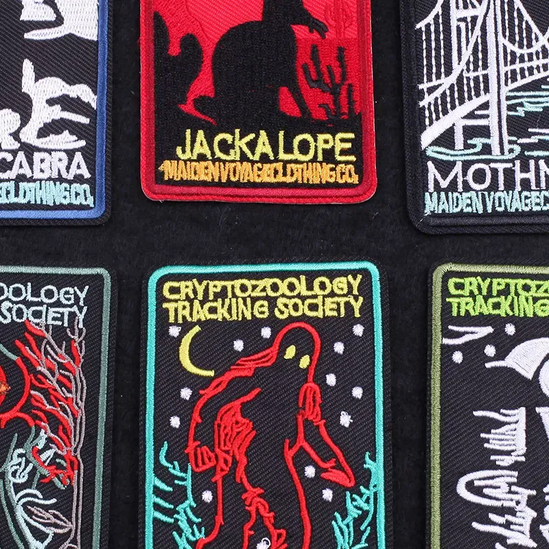 Color: Antique Copper - Constellation Patch Badges Embroidered Patches for Clothing Iron on Patches on Clothes Cartoon Patch Sticker DIY Jacket Applique