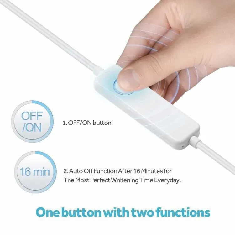 Wire controlled dental tray light