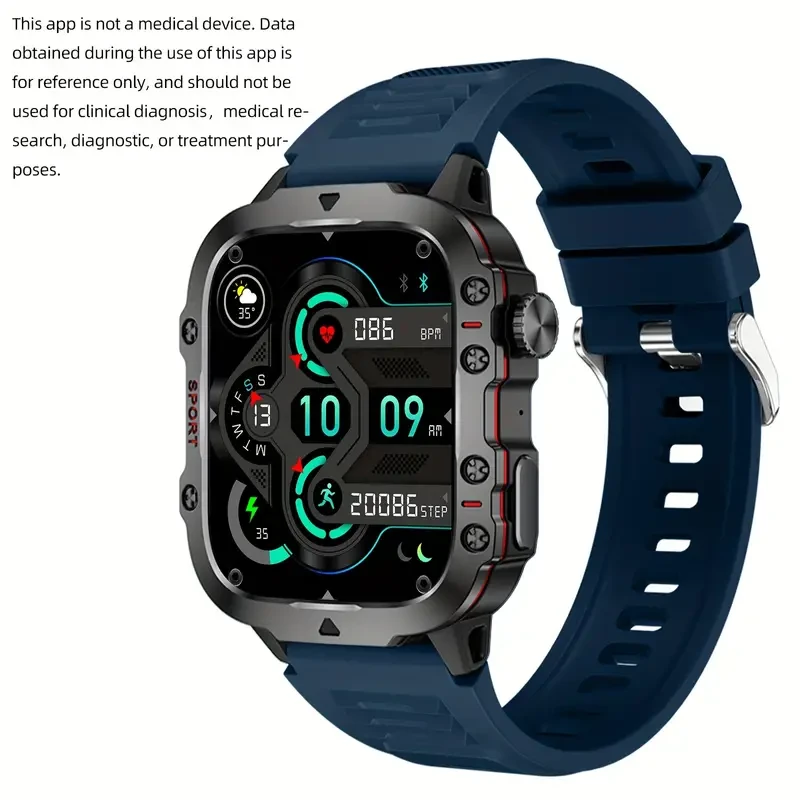 Smart Watch For Men, 4.98cm Full Touch Screen