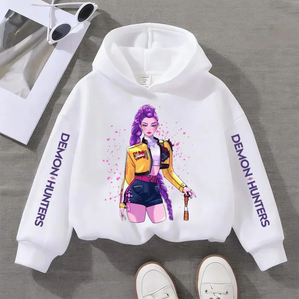 Color: MULTI, Kid Size: 152 - Kpop Witch Hunt Children's clothing, including men's and women's spring and autumn hoodies and fashionable sweatshirts