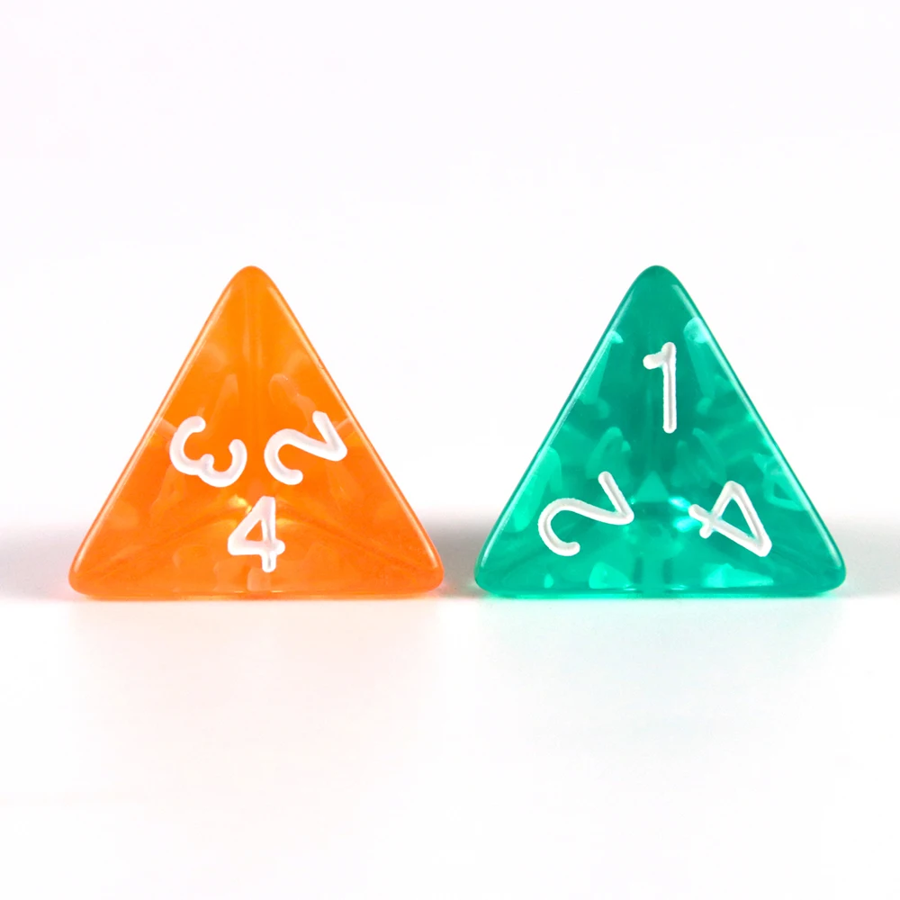 Color: black - High Quality  7 Pcs/set Transparent Crystal Digital  Polyhedral Dice Sets D4-D20 ,  for DNDGame Dados Rpg  Board Game