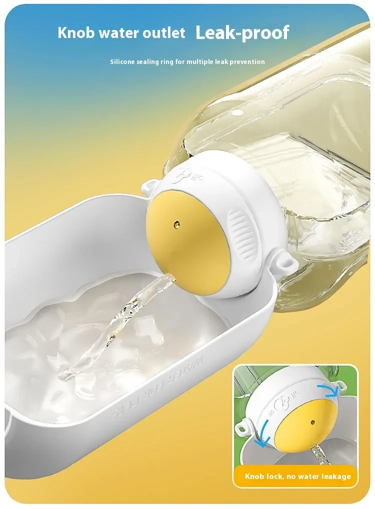 Dog Large Capacity Pets Out Drinking