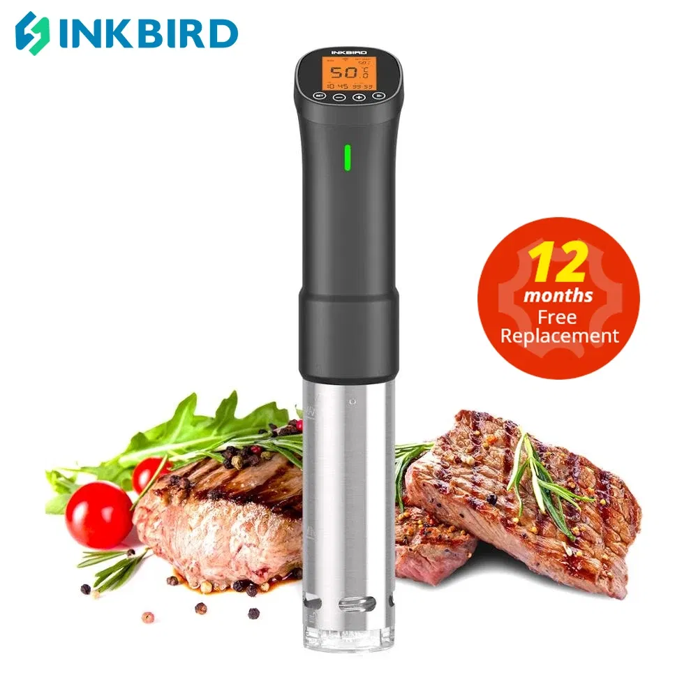 Color: Gold, Ships From: CHINA - INKBIRD Culinary Sous Vide ISV-200W Wi-Fi Precision Cooker Powerful&Durable Immersion Circulator with Stainless Steel Components