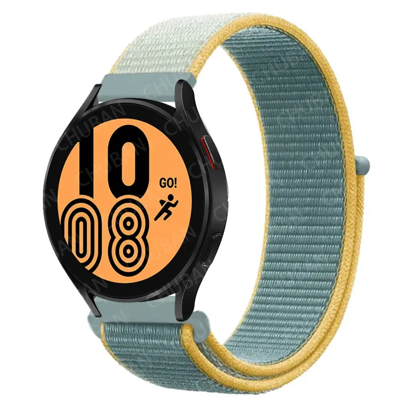 Band Color: GRAY, Band Width: 20mm - 20mm/22mm nylon Band