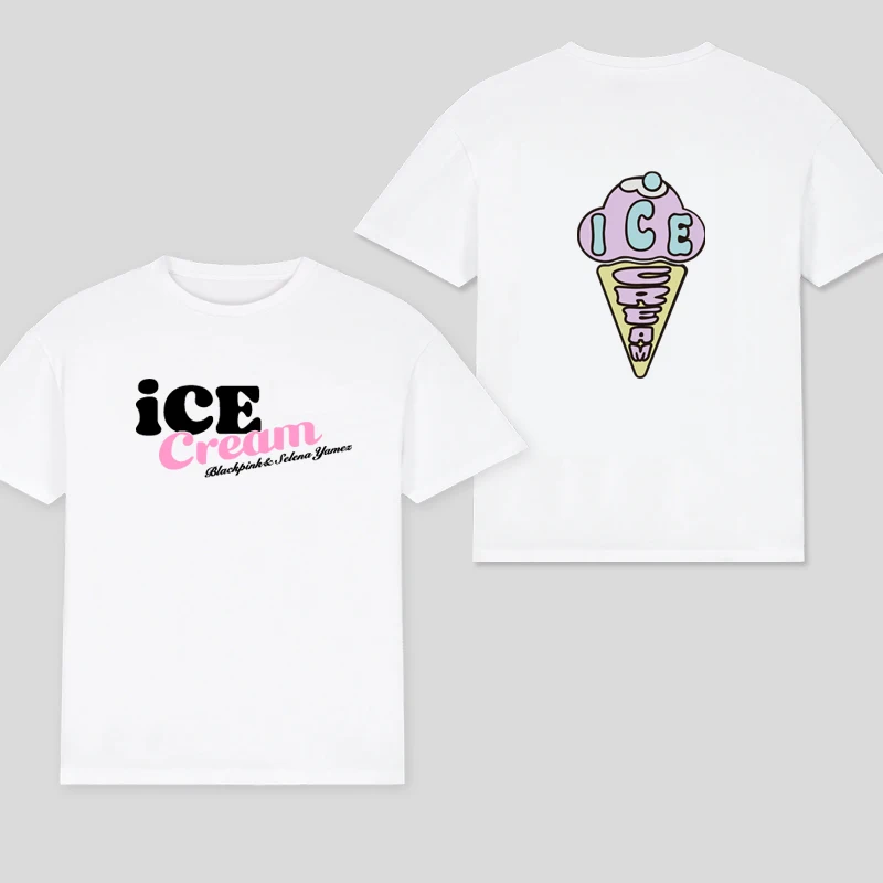 Color: Dark Grey, Size: M - 100% Cotton T Shirt Men Women T-shirt Black Print Pink Kpop Short Sleeve Casual Oversized Girl Tee Fashion Big Size Clothing