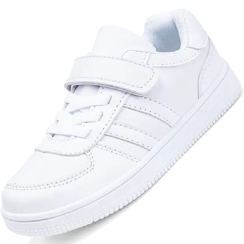 Color: Beige, Shoe Size: 3.5 - Boy Kids teens Sneakers Winter Shoes Girls Sport Child Leisure Tenis Infantil Casual Warm Fashion Running basket fille 28-39