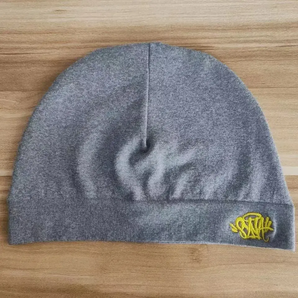 Color: grape purple, Size: XS - SynaWorld Skull Beanie 2024 New Knitting Syna Beanie Hat Men Women Paragraph Quality Cap Y2k Warm Beanies Syna Running Cap