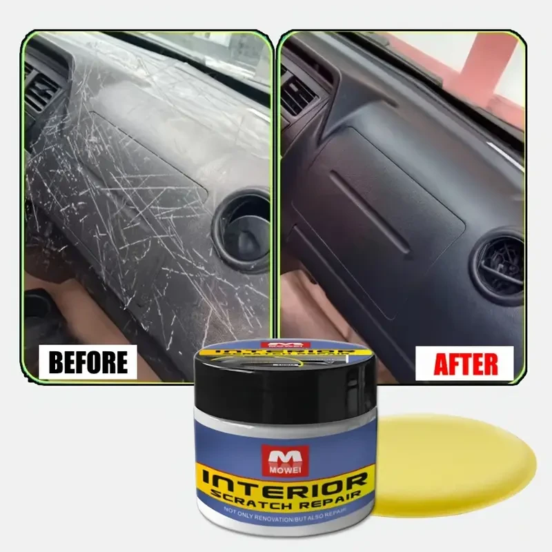Car Interior Scratch Repair Gel Plastic & Dashboard Restorer (100g)