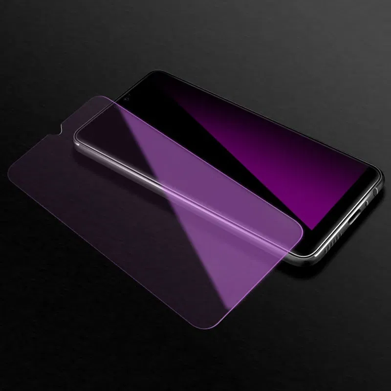 Color: black, Material: Anti Blue Light, Bundle: Bundle1 - 3pcs Anti Blue Purple Light Tempered Glass For Huawei Mate 20 Lite/Mate 40 Lite/View 30/Y9A/Nova 8 SE  Screen Protector Glass