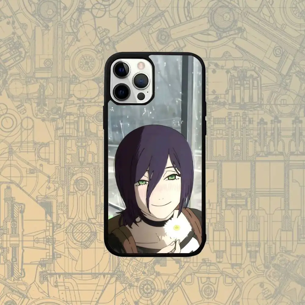 Color: Clear, Material: Vinyl - C-Chainsawman Reze Arc Movie Phone Case For IPhone 17,16,15,Pro,Max,Air,14,Plus,13,12,11 Magesafe Wireless Charge Cover