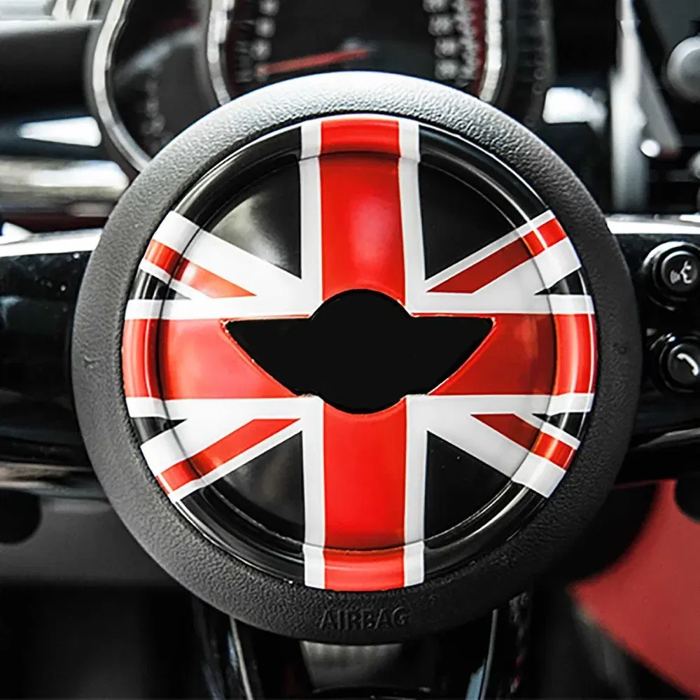 Color Name: dark green - Steering Wheel Decal Graphics Cover Smooth Surface For Mini Cooper Clubman Countryman F54 F55 F56 F60 R55 R56 R57 R60