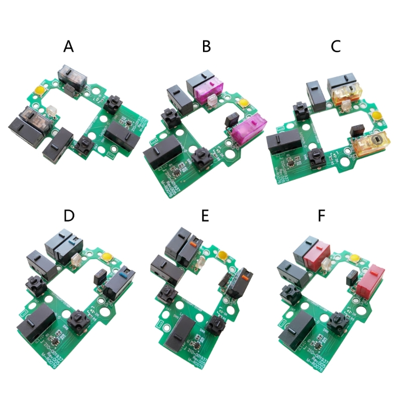 Color: BROWN - for Logitech G502 Lightspeed Wireless Mouse Repair Parts 8.0 Mouse Upper Motherboard Micro Button Key Board 594A