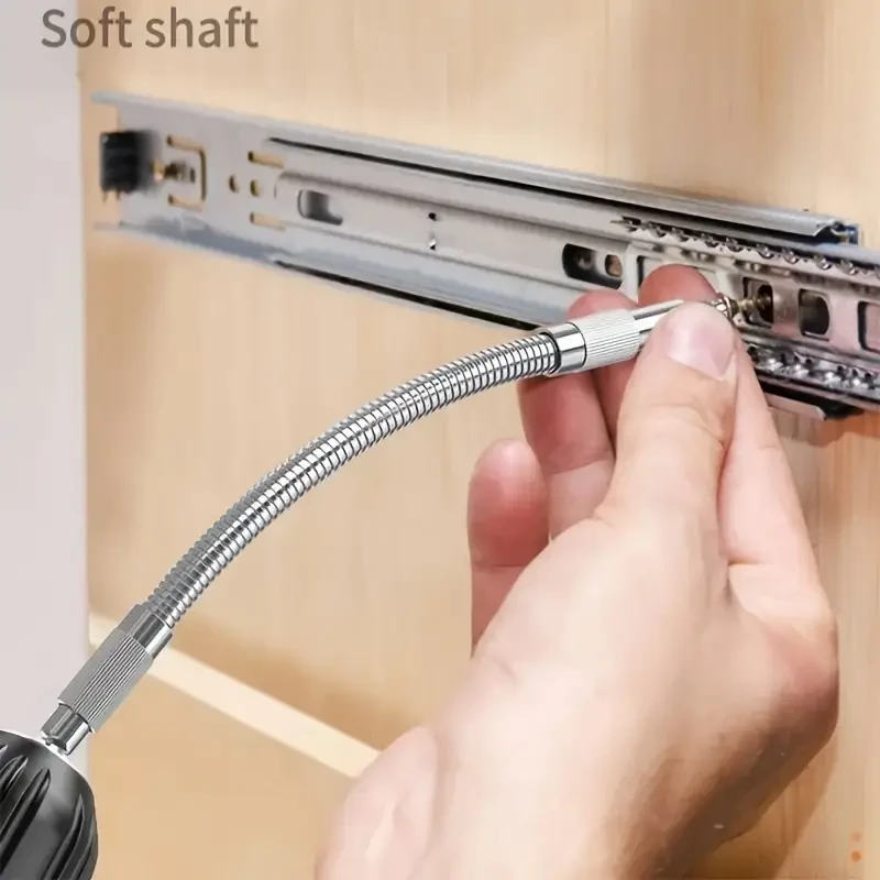 Flexible Electric Drill Shaft 300mm Drill Bit Shaft Extention For Electric Screwdriver Bit Adapter