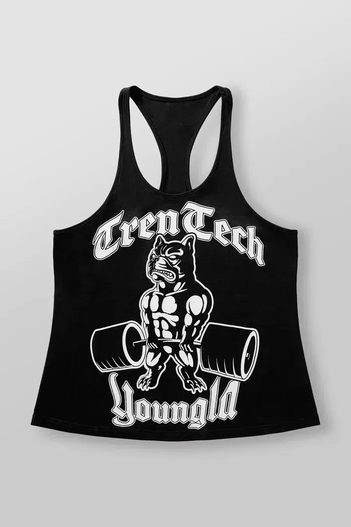 Color: SKY BLUE, Size: S - Young American new men's I-vest sports fitness hurdle sleeveless cotton loose running vest