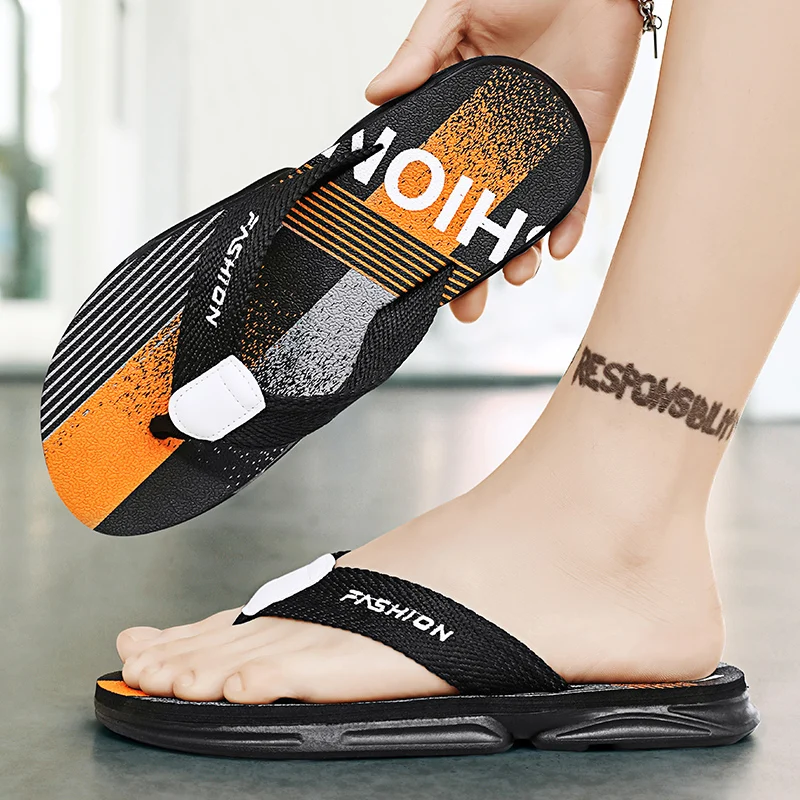 Color: ROYAL BLUE, Shoe Size: 39 - Summer Men's Flip-flops Massage Granule Men Slippers Comfortable Beach Sandals Men Casual Shoes House Flip Flops Bathroom Shoes