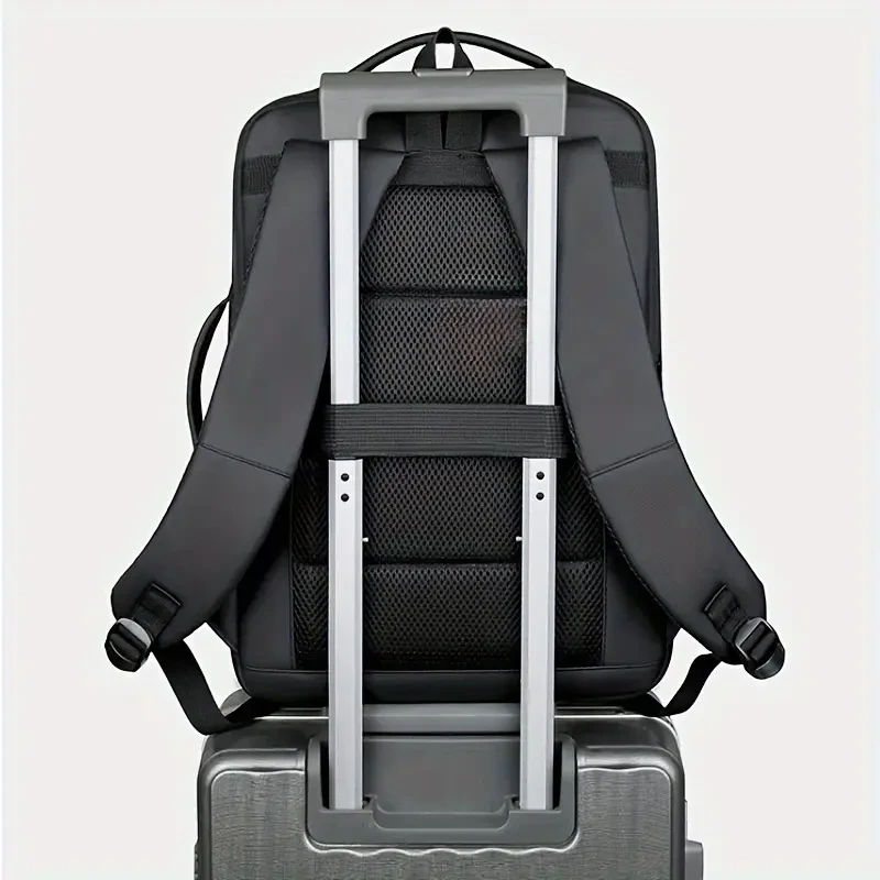 Large Capacity Business Backpack - Spacious and Organized Compartments with Dedicated Laptop Sleeve