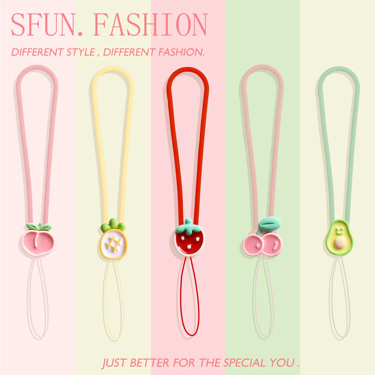 Color: Silver / Gray, Material: Silicon, Ships From: CHINA - Mobile Phone Rope Earphones Silicone Wrist Strap Ccd Camera Usb Key Chain Strawberry Fruit Decoration
