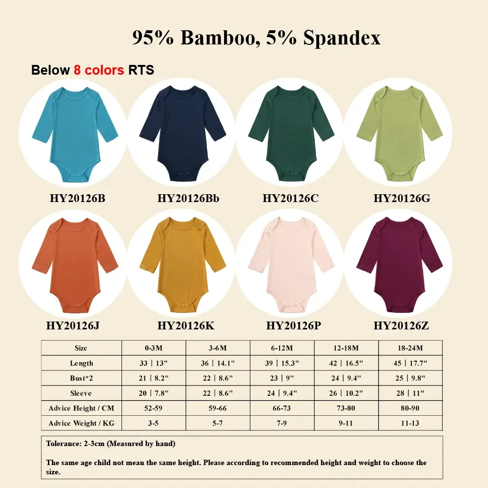 Color: Turquoise, Kid Size: 3M - 2025 Summer Newborn Boy Girl Romper Baby Bamboo Fiber Breathable Clothing Long Sleeve Toddler Jumpsuit Infant Bodysuit Pajamas