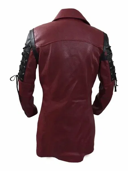 Color: black, Size: 4XL - Men PU Leather Coat Men Retro Slim Fit Fashion Leather Jackets Men Autumn Winter Motorcycle Jacket Turn Down Collar Male Jacket