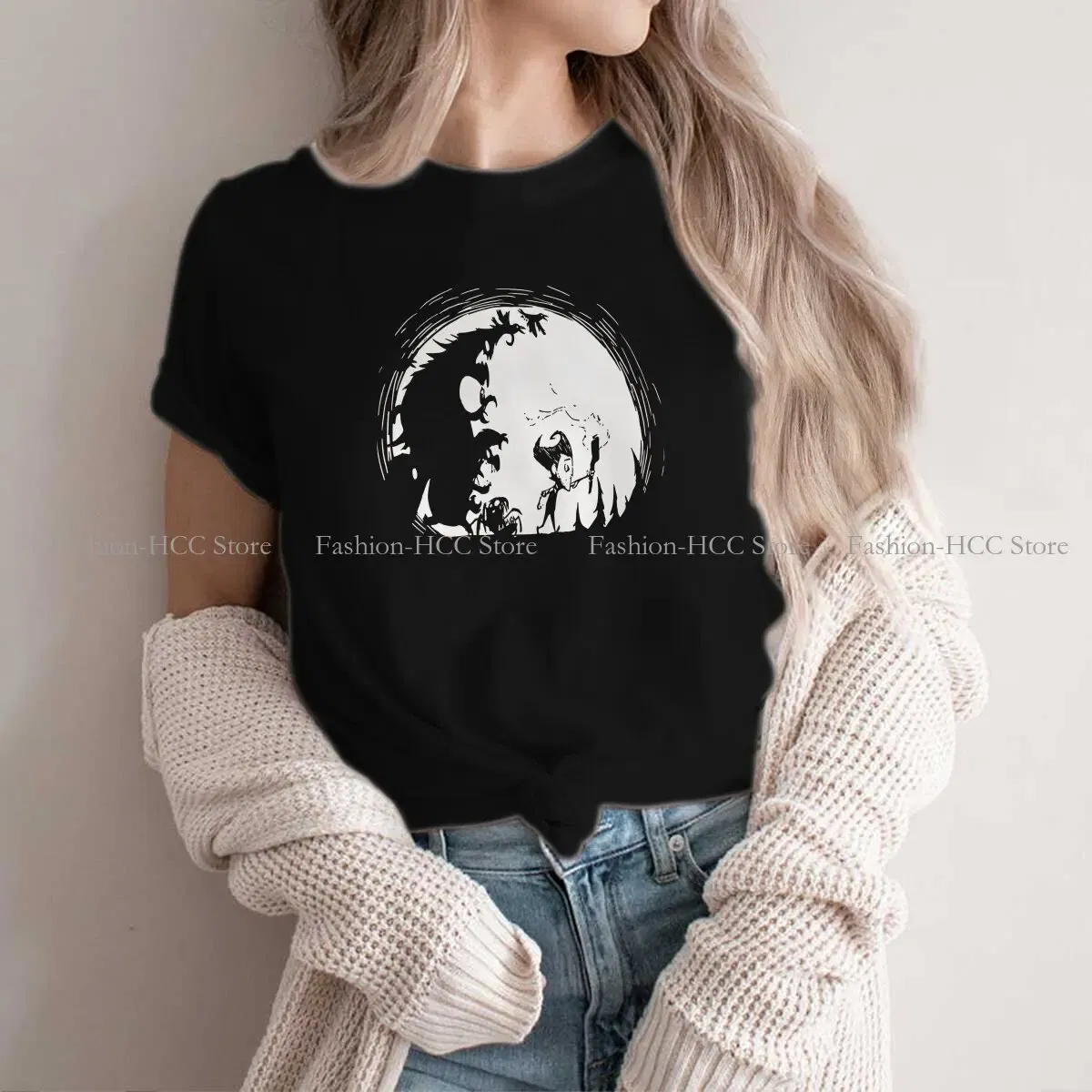 Color: WHITE, Size: XXXL - Dont Starve Polyester TShirts Monster Distinctive Homme T Shirt New Trend Clothing